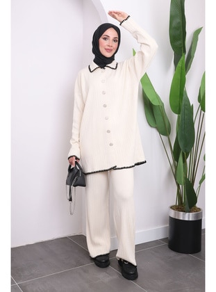 Cream - Knit Suits - İmaj Butik