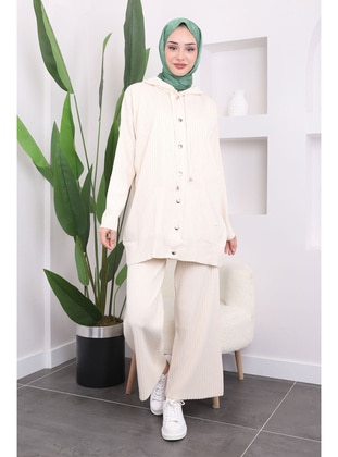 Cream - Knit Suits - İmaj Butik