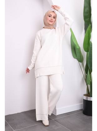 Cream - Knit Suits - İmaj Butik