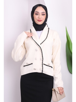 Cream - Knit Cardigan - İmaj Butik