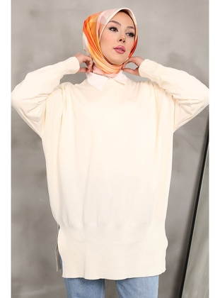 Cream - Tunic - İmaj Butik