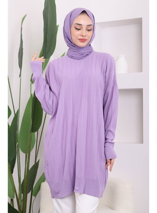 Lilac - Knit Tunics - İmaj Butik