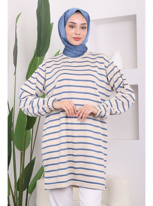 Blue - Tunic - İmaj Butik