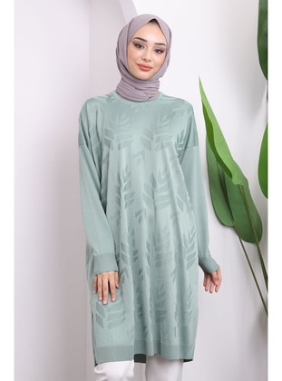 Mint Green - Knit Tunics - İmaj Butik