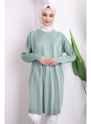 Mint Green - Knit Tunics - İmaj Butik