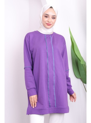 Purple - Tunic - İmaj Butik