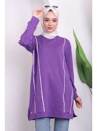 Purple - Tunic - İmaj Butik