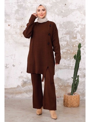 Bitter Chocolate - Knit Suits - Bestenur