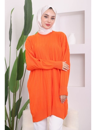 Orange - Knit Tunics - İmaj Butik