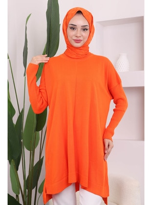 Orange - Knit Tunics - İmaj Butik