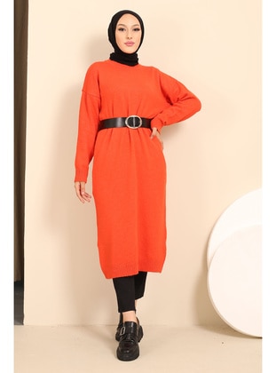 Orange - Knit Tunics - İmaj Butik