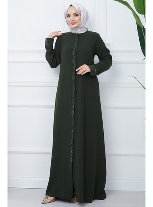 Khaki - Abaya - Hafsa Mina