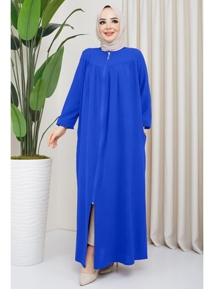 Saxe Blue - Abaya - Hafsa Mina