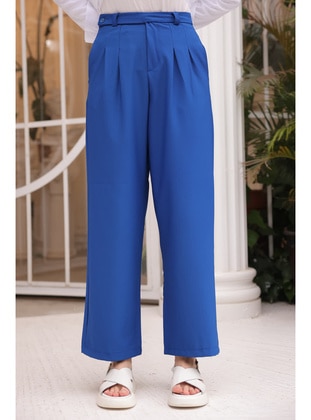 Saxe Blue - Pants - İmaj Butik