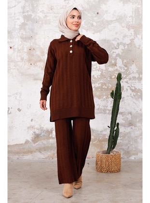 Bitter Chocolate - Knit Suits - Bestenur