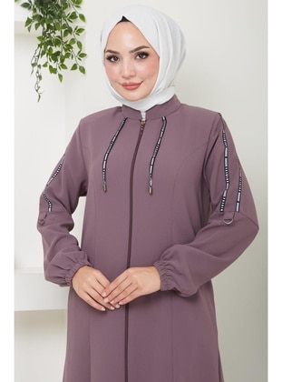 Dusty Rose - Abaya - Hafsa Mina