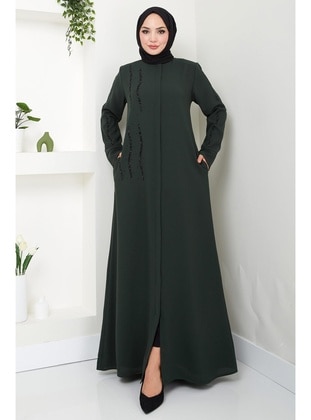 Khaki - Abaya - Hafsa Mina