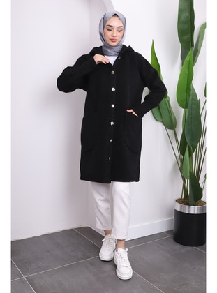 Black - Unlined - Puffer Jackets - İmaj Butik