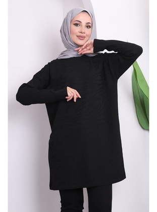 Black - Knit Tunics - İmaj Butik