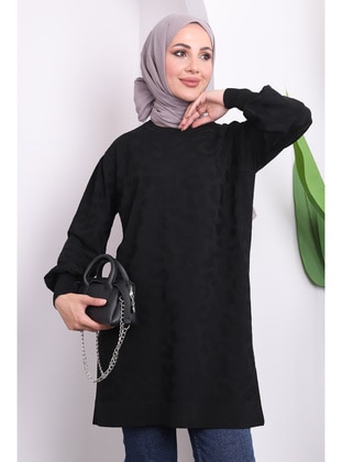 Black - Knit Tunics - İmaj Butik