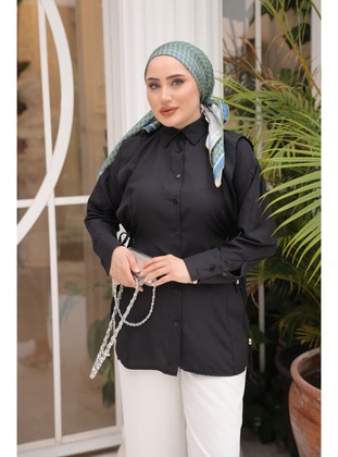 Black - Blouses - İmaj Butik