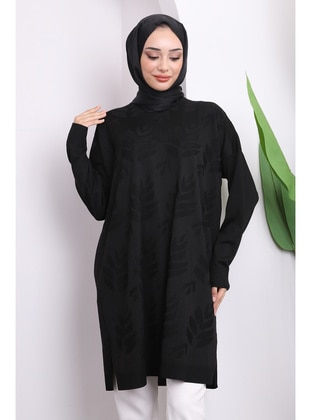 Black - Knit Tunics - İmaj Butik