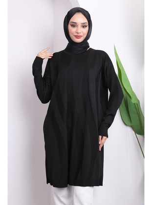 Black - Knit Tunics - İmaj Butik