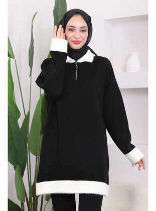 Black - Knit Tunics - İmaj Butik