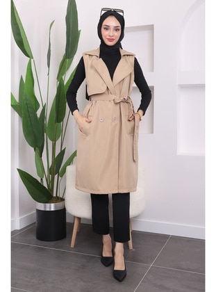 Mink - Fully Lined - Vest - İmaj Butik