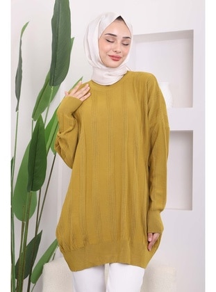 Green - Knit Tunics - İmaj Butik