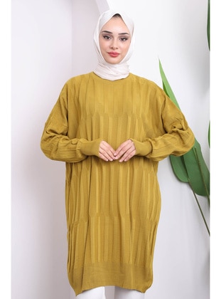 Green - Knit Tunics - İmaj Butik