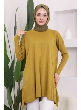 Green - Knit Tunics - İmaj Butik