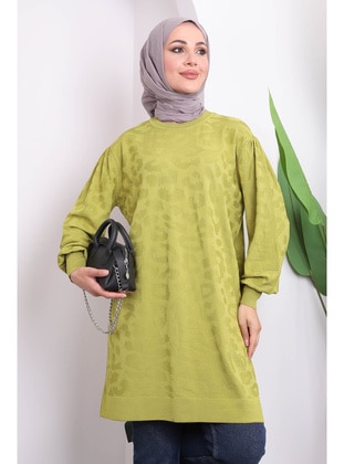 Green - Knit Tunics - İmaj Butik