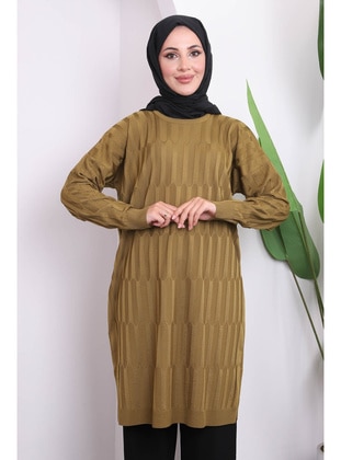 Green - Knit Tunics - İmaj Butik