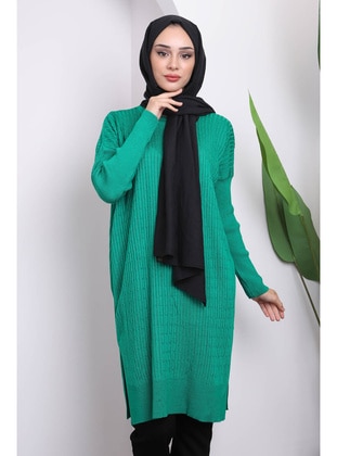 Green - Knit Tunics - İmaj Butik