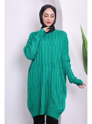 Green - Knit Tunics - İmaj Butik