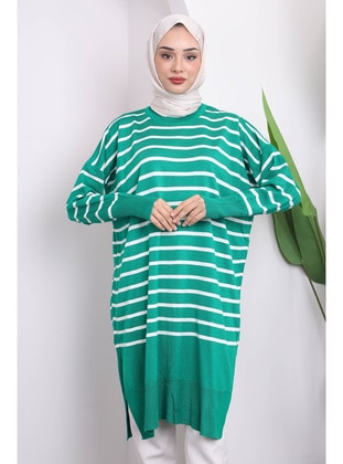 Green - Knit Tunics - İmaj Butik