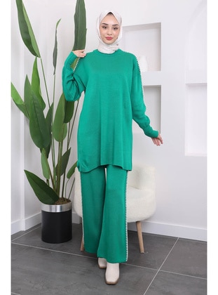 Green - Knit Suits - İmaj Butik