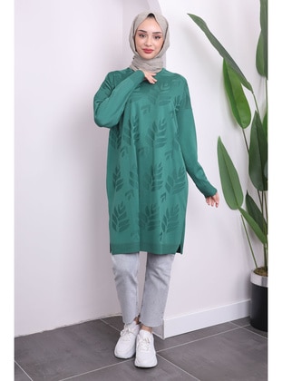 Green - Knit Tunics - İmaj Butik