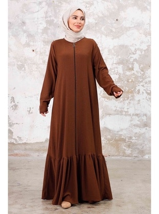 Brown - Abaya - Bestenur