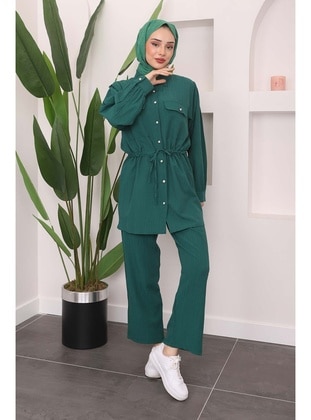 Emerald - Unlined - Suit - İmaj Butik