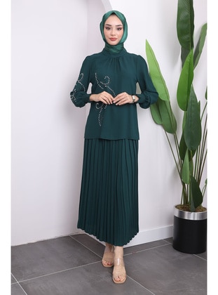 Emerald - Unlined - Suit - İmaj Butik