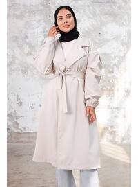 Stone Color - Trench Coat