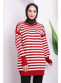 Red - Knit Tunics