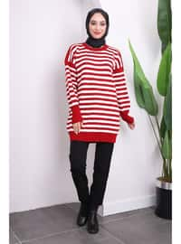 Red - Knit Tunics