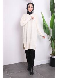 Cream - Knit Tunics