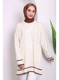 Cream - Knit Tunics