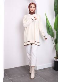 Cream - Knit Tunics