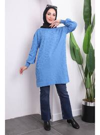 Blue - Knit Tunics