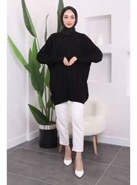 Black - Knit Tunics